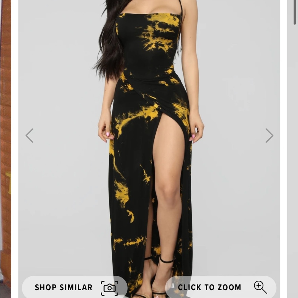 NEVER WORN, Tie-dyed Maxi Dress